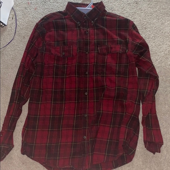 Basic red lumberjack flannel - Picture 1 of 1